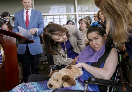 Pre-existing condition protection press conference