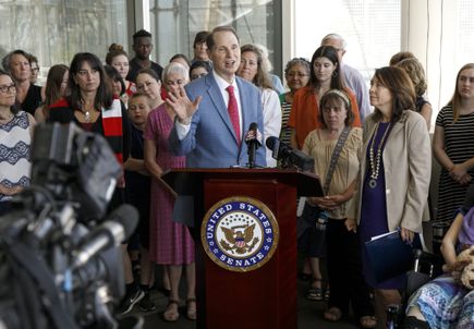 Press conference with Senators Wyden & Cantwell