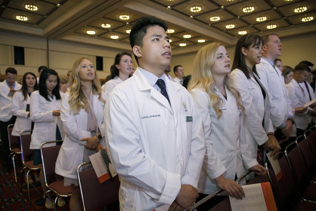 OHSU Class of 2022 White Coat ceremony OHSU News