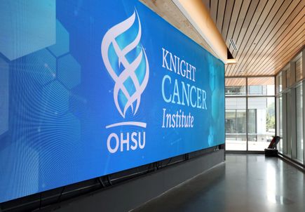 Knight Cancer Research Building construction