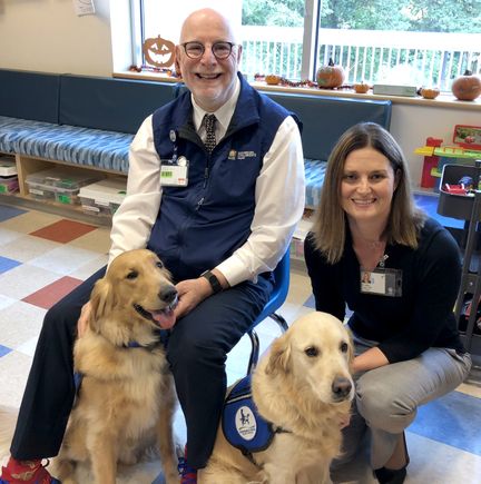 OHSU Doernbecher Children's Hospital therapy dogs 