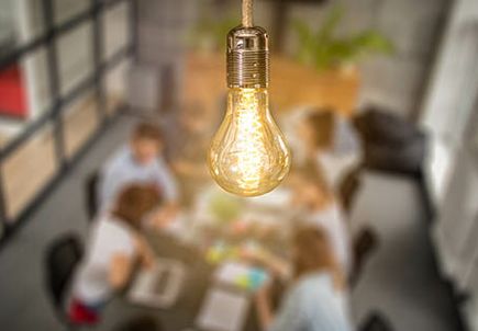 Young creative business people meeting at office.