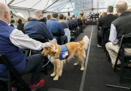 CHH2 and Rood Family Pavilion opening ceremony