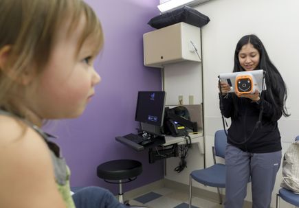 Vision photoscreening