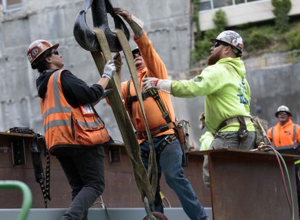 Elks Children’s Eye Clinic topping out event