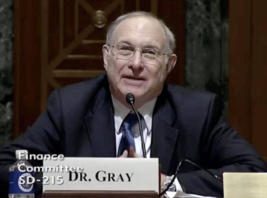 U.S. Senate Committee on Finance hearing testimony