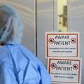 Awake craniotomy with language mapping