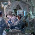 Awake craniotomy with language mapping