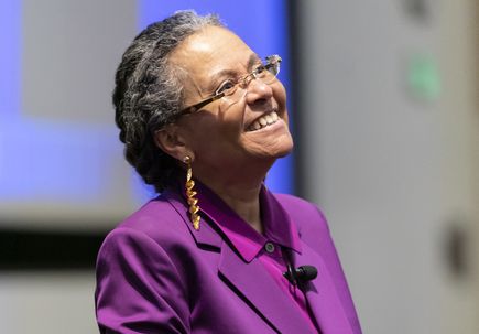 Dr. Camara Jones visits OHSU
