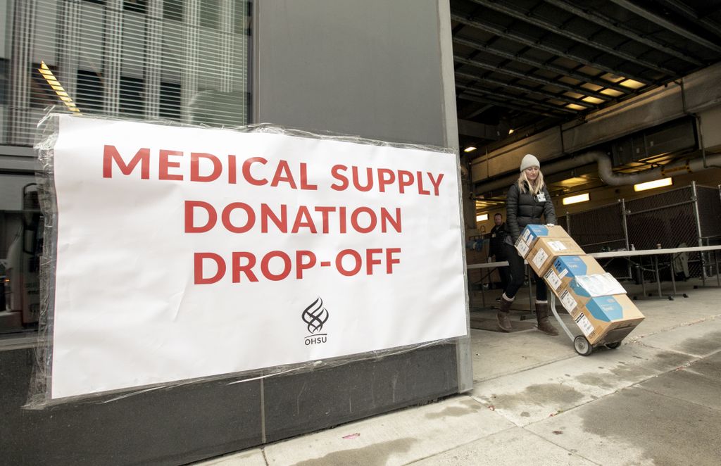 Medical supply donations