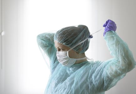 PPE plus infection control training lowers risk of COVID-19 among health care workers
