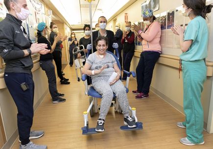 Coronavirus patient discharged