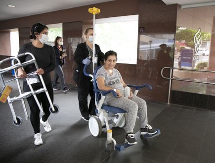 Coronavirus patient discharged