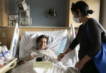 Coronavirus patient discharged