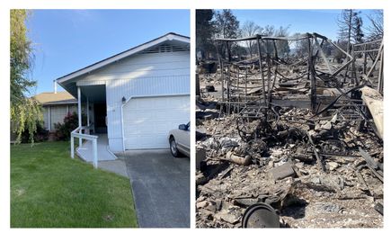 Phoenix, Oregon wildfire