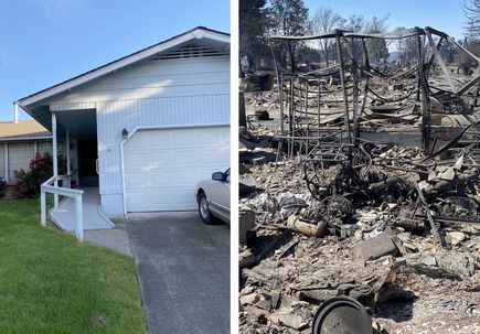 Phoenix, Oregon wildfire