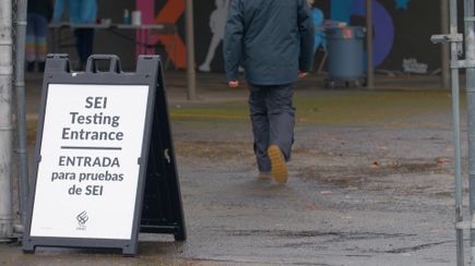 Download video: B-roll of community testing