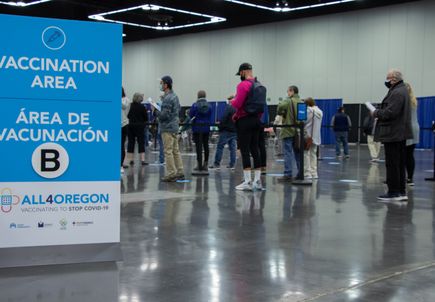 All4Oregon COVID-19 Vaccination Site