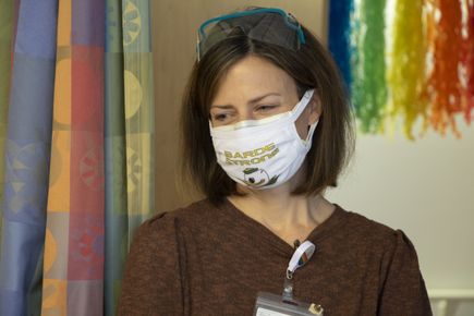 COVID-19 patient discharged