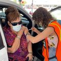 Two mass vaccination sites tally more than 800,000 doses