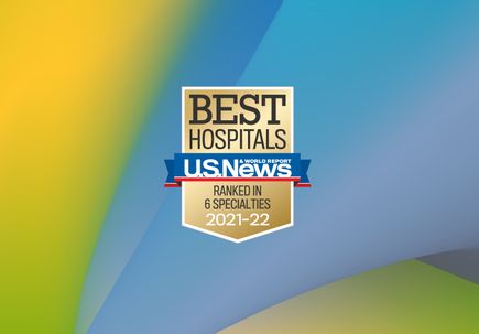 USNWR adult rankings badge