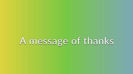 Front Line Workers Thank You