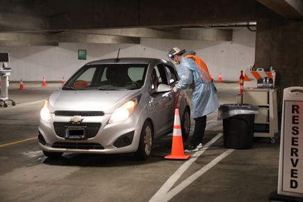 20220120_Lot D COVID Testing