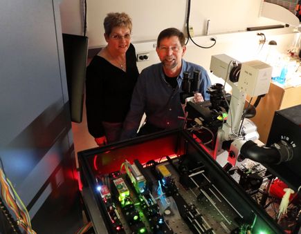 With new microscope, scientists will explore how tiny molecules make cells work by organizing at right place, right time