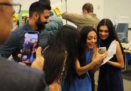 M.D. students celebrate on a career-defining day