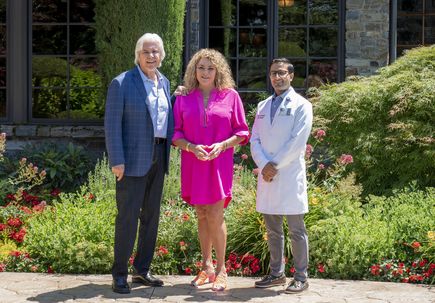 The Burghardts with Shyam Joshi M.D.