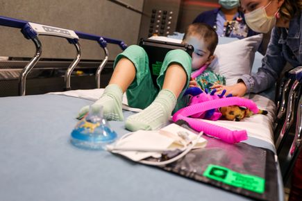 Making kids feel comfortable