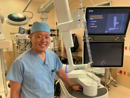 OHSU interventional pulmonologist Peter Lee, M.D., M.H.S.