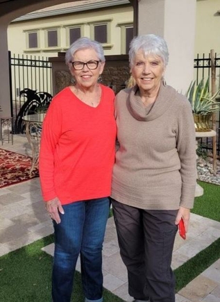 Sharol Lucey and Marlene Klopft