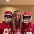 Jasmin Felton y familia