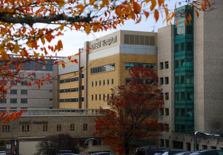 OHSU in autumn