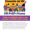 Oregon PrEP at Home study flier (Espanol)