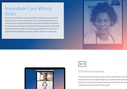La temporada de enfermedades respiratorias graves implica un crecimiento exponencial para los servicios de atencin inmediata virtual de OHSU