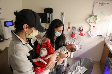 Una nueva familia, reunida