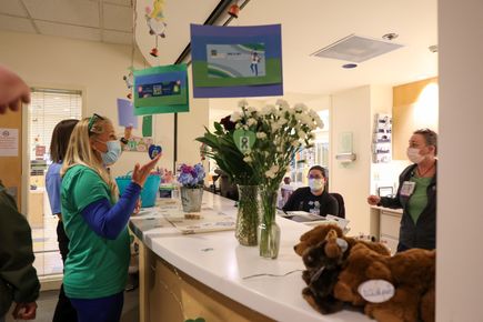 Donate Life Month Tour at DCH