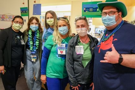 Visiting Doernbecher Children's Hospital