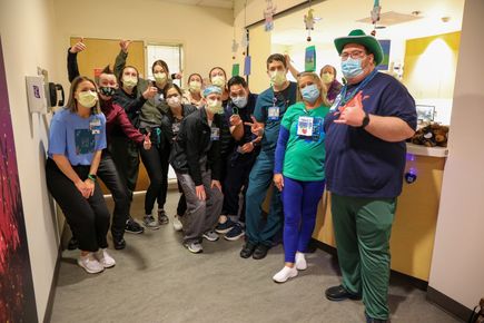 Donate Life Month Tour at OHSU Doernbecher Children's Hospital