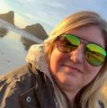 Kylie Swenson at the beach