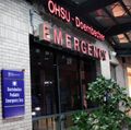 OHSU Emergency Dept. at Night
