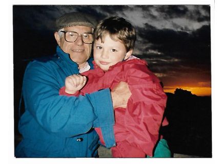 Walter Dawson y padre