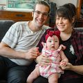 Gabrielle Zielinski y familia