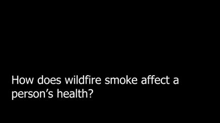 VIDEO: Entrevista de Gopal Allada sobre el humo de los incendios forestales
