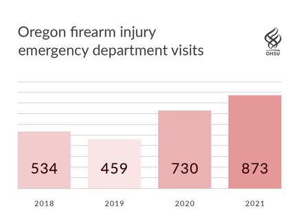 Oregon firearm injury chart