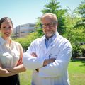 Liver transplant surgery team