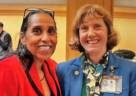 Marie Chisholm-Burns and Susan Tolle