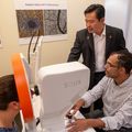 Optical coherence tomography scan